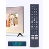 TV Remote Control RC610JJR4 for TCL Smart TV with Voice