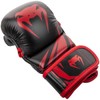 Venum Unisex PU Sparring Gloves, Black/Red, S