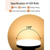 PURSNIC PURSNIC GX53 LED Bulb, 7W Warm White Non Dimmable,
