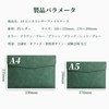 Jinchuan File Folder, PU Leather, A4 A5, Waterproof, Document Folder,