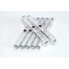 elitegrips Y360°s Golf Grips, Set of 7, Silver White, No