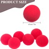 Prmape Pack of 10 Red Sponge Balls, Magic Sponge Balls,