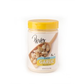 Fine Dried Garlic Powder - 4.25 oz - Made from Fresh Delicious Garlic - Pure & Dehydrated - Use in Soups, Stews, Bread & Salad Dressings - Non-Irradiated & Kosher Certified