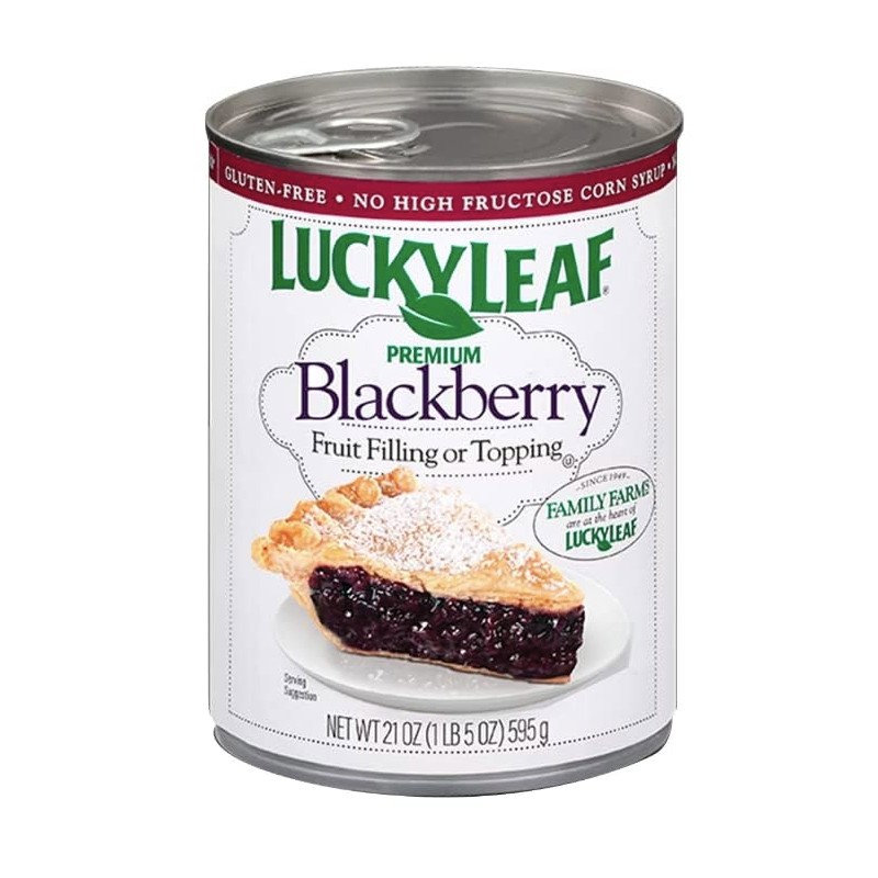 Lucky Leaf Premium Blackberry Pie Filling or Topping 21 oz