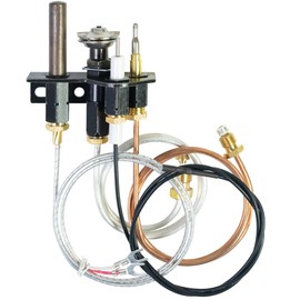 69L17 Pilot Assembly for Natural Gas Fireplace, Replaces 69L1701, 904405, J4117, NG SIT Pilot Replacement for IHP Lennox Elite, Merit, Superior, Serefina, Astria Fireplaces and Stoves