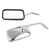 10 mm Bolt Chrome Motorcycle Universal Handlebar Rear view Side