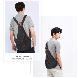 KL928 Shoulder Bag, Men's, Body Bag, Rucksack, Women's, Bag, Unisex, Lightweight, Waterproof, Durable, Fashionable, Multi-Pockets, Functional, Casual, Free size