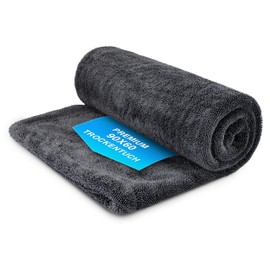 ASEADO® Mikrofasertuch XXL 90x60cm - kratzfreies und weiches Auto Trockentuch für Dein Auto, Dusche und Haushalt - 1200GSM