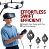Annrybor VR Cable Management, VR Pulley System Compatible with Quest