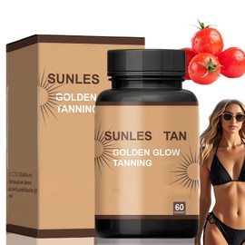 60Pcs Self Tanning Cap/sules,Sun/less Tanning Drops,Tan Remover,Face Tanning Moisturiser,Tanning Tablets without Sun,Tanning Maintain Skin Tanning Alternatives Tanning,Tanning Tablets for Men & Women