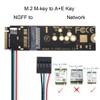 chenyang CY NGFF Key-A/E Wireless Card to PCI-E M.2 NGFF