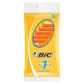 Bic Single Blade Sensitive Skin 10 x 5 Razor N ° 1,