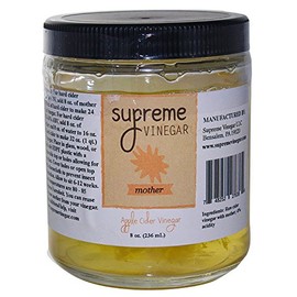 Supreme Vinegar - 3696 Supreme Cider Mother of Vinegar Yellow 8 oz.