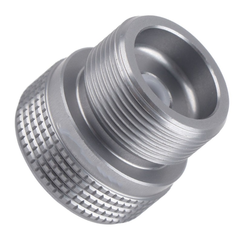 Camping Gas Canister Adapter Convertor Valve Flat Canister to 1L
