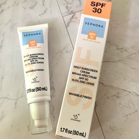 Sephora Daily Mineral Sunscreen Cream SPF 30 1.7fl.oz./50ml EXP 12/2025