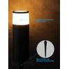 LEONLITE Low Voltage Path Lighting, 5W LED Landscape Bollard Pathway