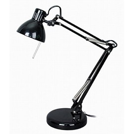 V-LIGHT Energy-Saving 4.5W LED Architect Style Task Lamp, Black (VSL407B)