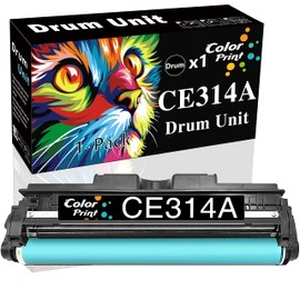 ColorPrint Compatible 126A Drum Unit Replacement for HP CE314A 314A CE314 for Color Pro MFP M176n M177fw TopShot M275 MFP CP1025 Color CP1025nw Laser Printers (1-Pack, Drum Only)