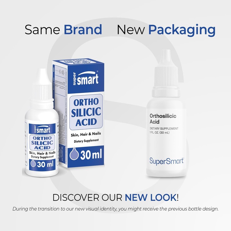 Supersmart - Orthosilicic Acid (Advanced Formula) - Silicon Supplement -