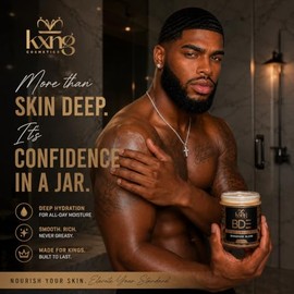KXNG Cosmetics, Manteca corporal, cuidado orgánico de la piel para hombres y mujeres, lociones y cremas hidratantes corporales, manteca de karité crud