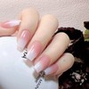 ewku 240pcs Pink fake nails