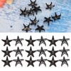 Pack of 200 Star Rivets, 10 mm Star Claw Nails,