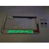 Glowshop Glow AMG Holographic Chrome Stainless Steel license Plate Frame
