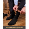 Basic Treasure 10 Pairs of 100% Cotton Men's Socks, Premium