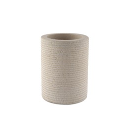 GoCraft Sandstone Multipurpose Tumbler | Bathroom Vanity Countertop for Toothbrush, Toothpaste, Pens, Pencils, Makeup Brushes Holder Stand, Accessories