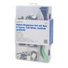 LogiLink KAB0084 - Cable Organiser Set in a Transport/Storage Box