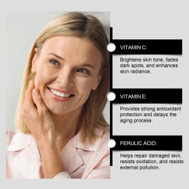 Esencia Facial Con Vitamina C Hidratante Y Humectante For