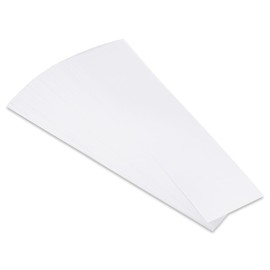 PATIKIL 100 Sheets White Sentence Strips, 3" x 12" Thick Cardstock 110gsm Blank Paper Sentence Strips for Teachers Classrooms Offices Homes, White