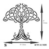 Celtic Tree of Life Stencil, 3" x 3" (S) -
