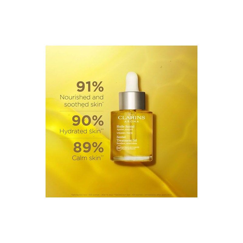 Santal Face Treatment Oil - Dry Skin by Clarins for