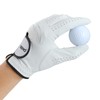 OZERO Golf Glove, Sheepskin FusiouFit, Left Hand, Breathable with Perforations