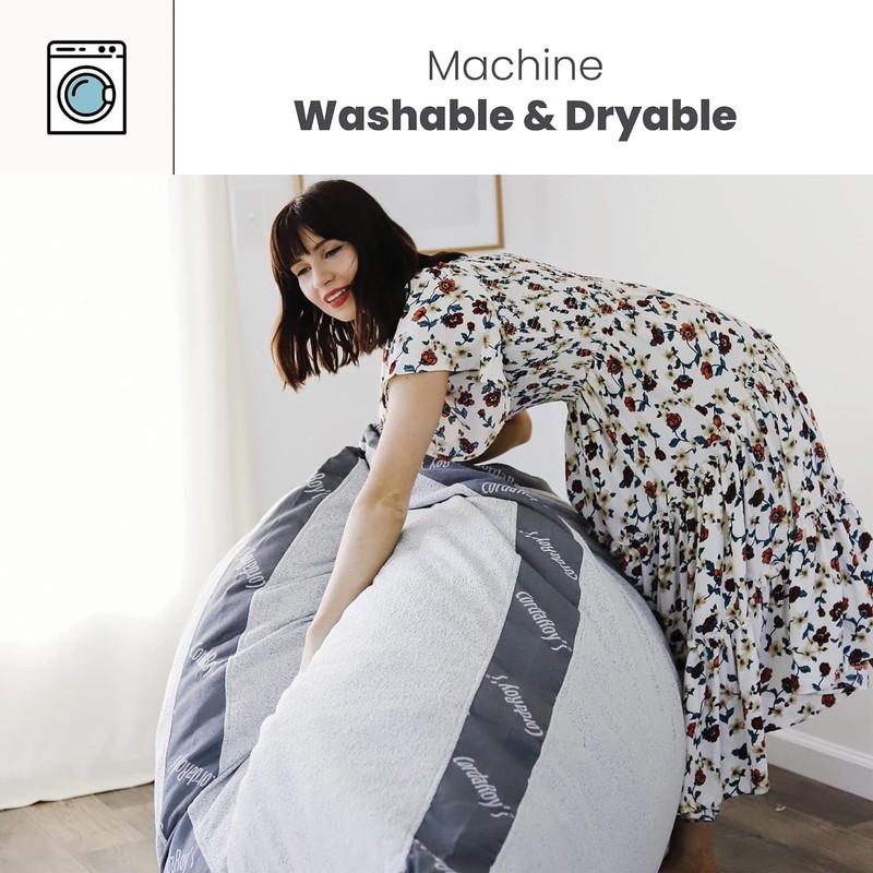 CordaRoy's Waterproof Bean Bag Bed Protector, Queen