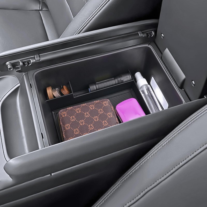 Coleya 2024 Santa Fe Accessories Center Console Organizer for Hyundai