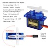 4Pcs SG90 9g Micro Servos for RC Robot Helicopter Airplane