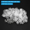 PATIKIL Rope Light Mounting Brackets, 100pcs Neon Light Fixing Clip