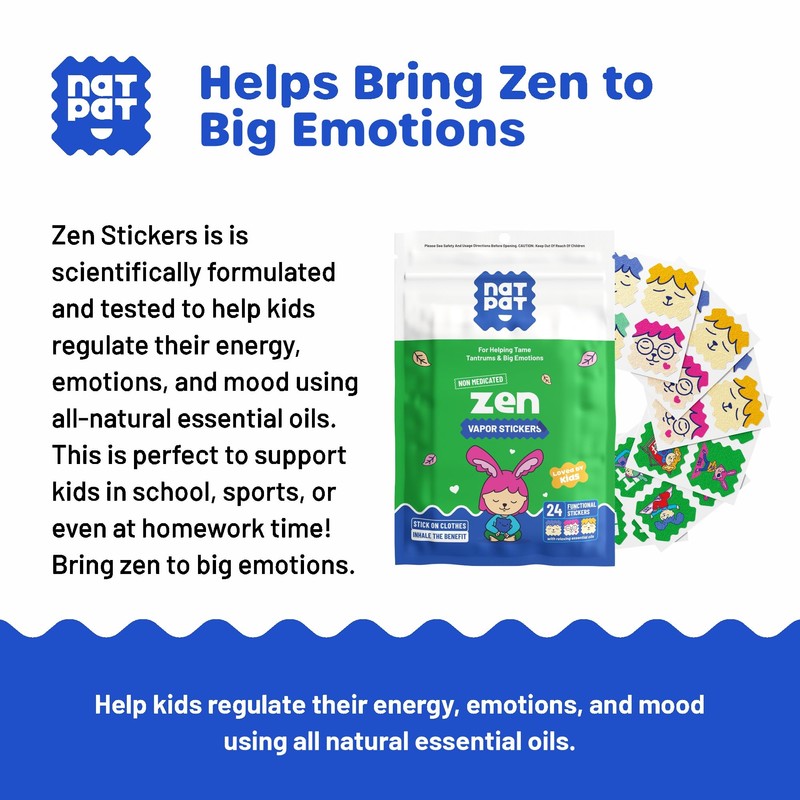 The Natural Patch Co. NATPAT BuzzPatch Zen Patch Mood Calming