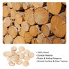 QUARKZMAN Pack of 26 Wooden Button Plugs, 12 mm /