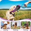 Dog Muzzle with Front Opening Design Allows Panting Drinking (Purple-S)