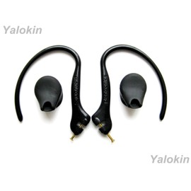 2 Earclips with Metal Pins & 2 Eargels for Plantronics Explorer 235 320 395 220