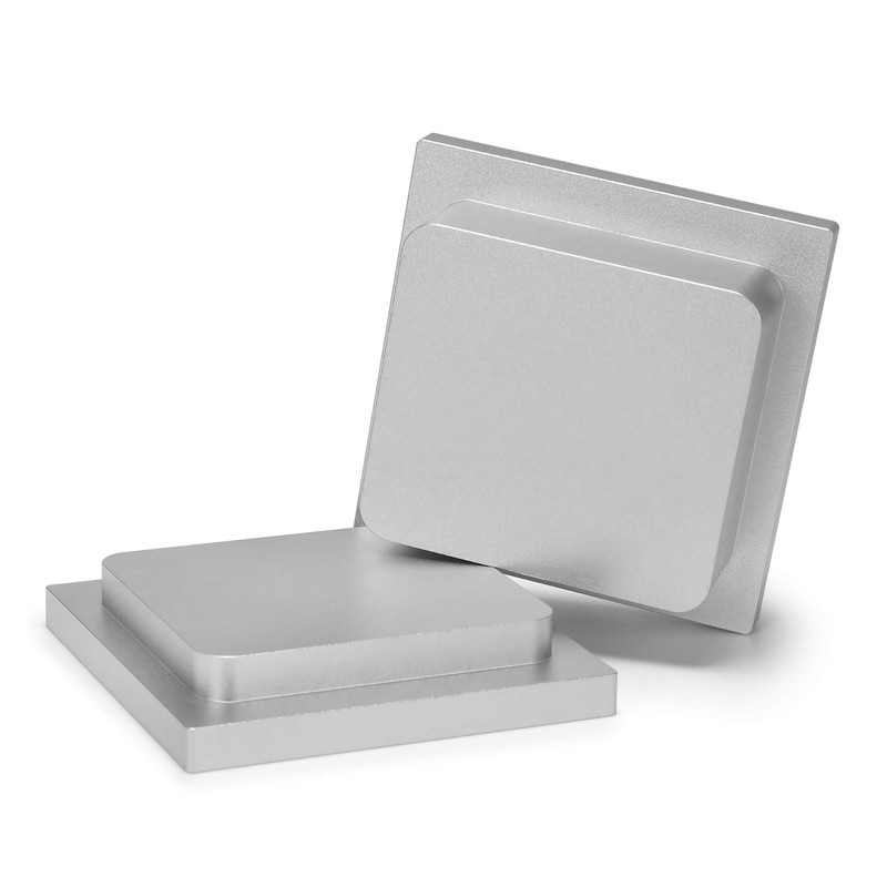 Pre-Press Aluminium Mold & Pressing Mold (Silver 2.5x2.5)