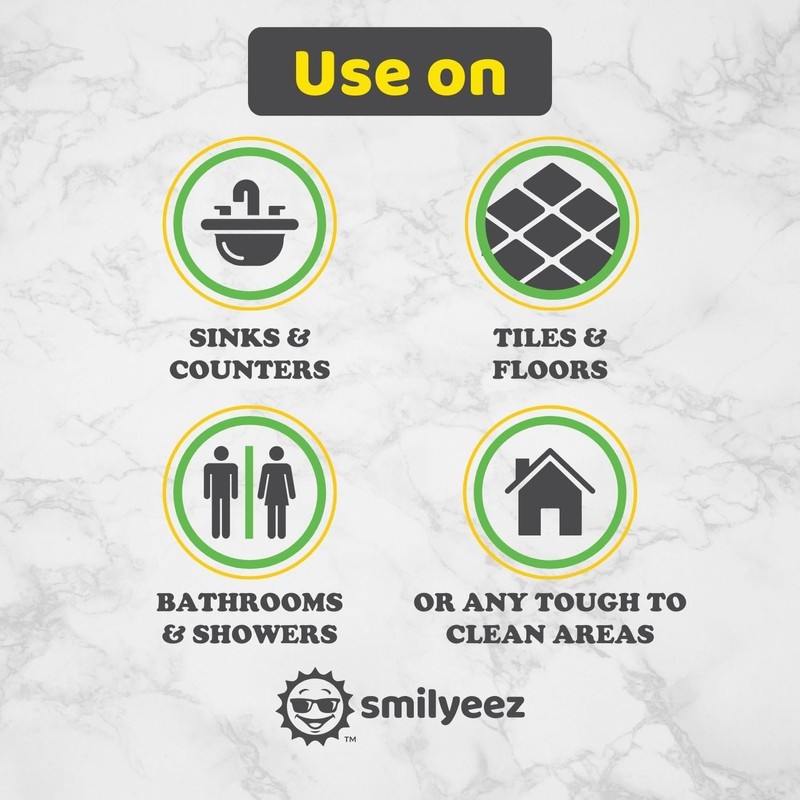 The Original Smiling Sponge Handle Soap Dispensing Handle by Smilyeez