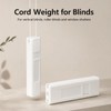 KinetiCore Cord Weight Spare 2pcs for Vertical Blind, Roller Blinds