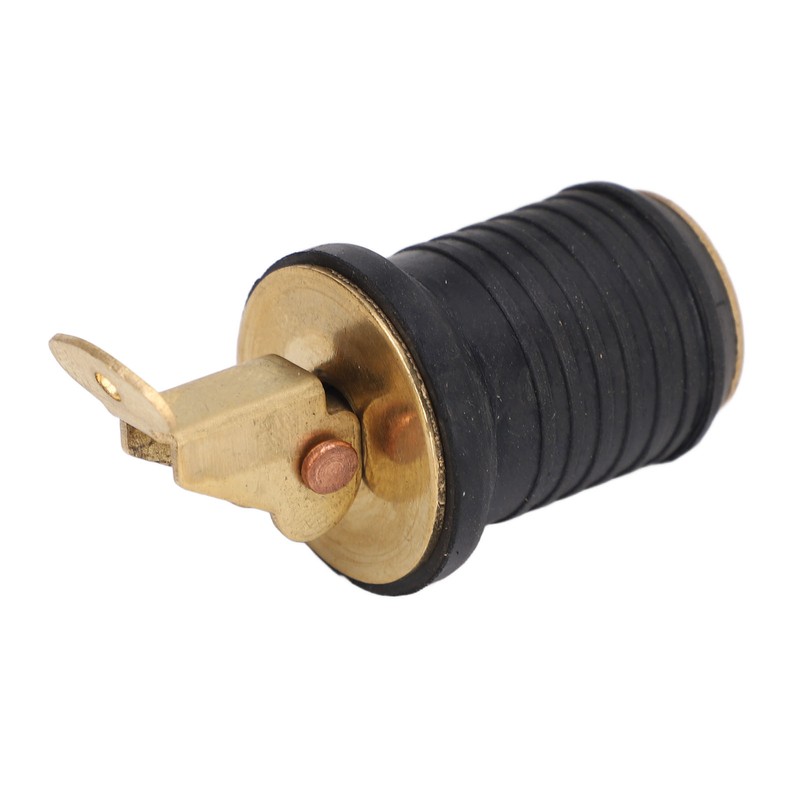 Boat Live Well Plug Brass Livewell Bait Well Drain Plug