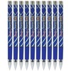 FANTAFLO Ballpoint Pens, BLUE, Medium Pont (1.0mm), Pack of 10,