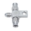 AN‑3 Tee Brake Hose AN3 to Line End Fittings Stainless