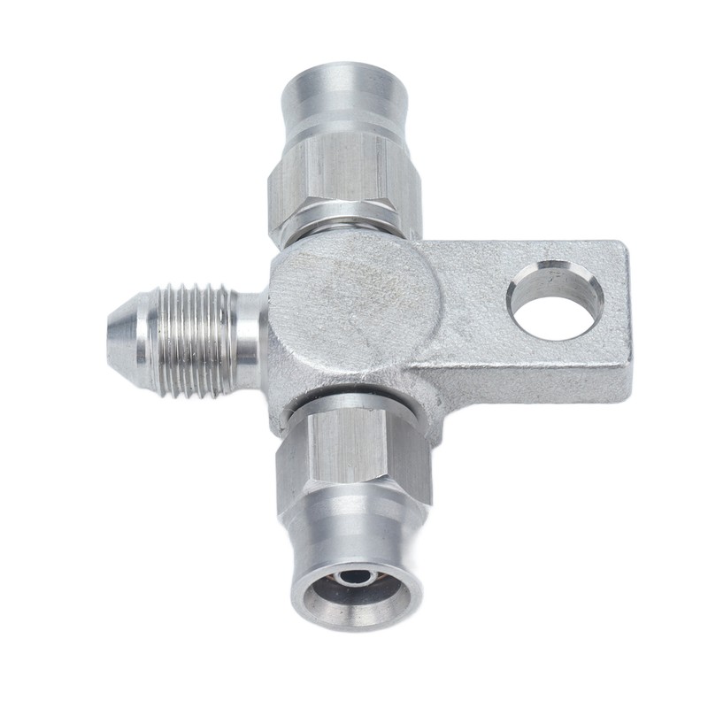AN‑3 Tee Brake Hose AN3 to Line End Fittings Stainless